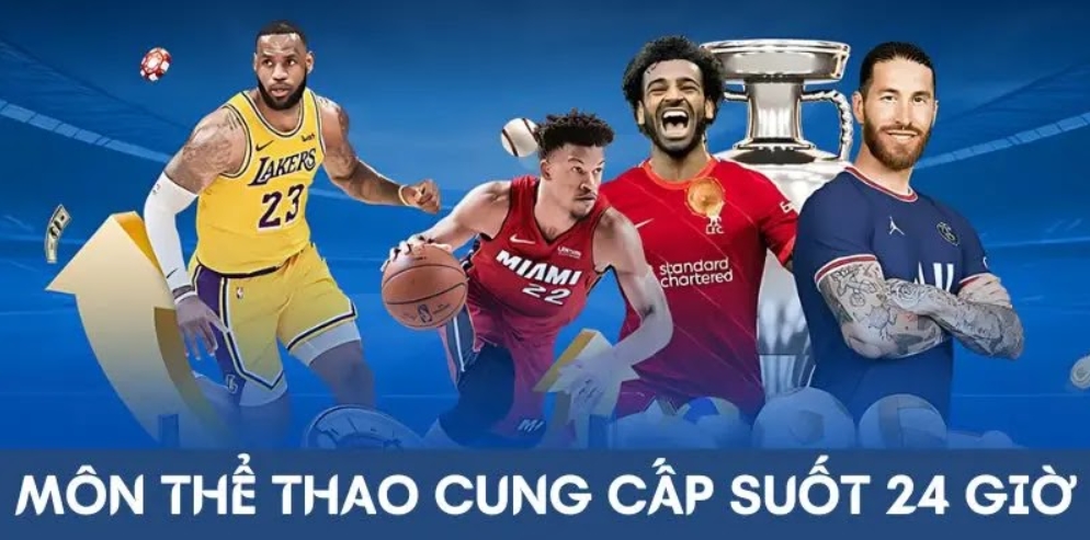 Môn thể thao được sảnh UG cung cấp suốt 24 giờ