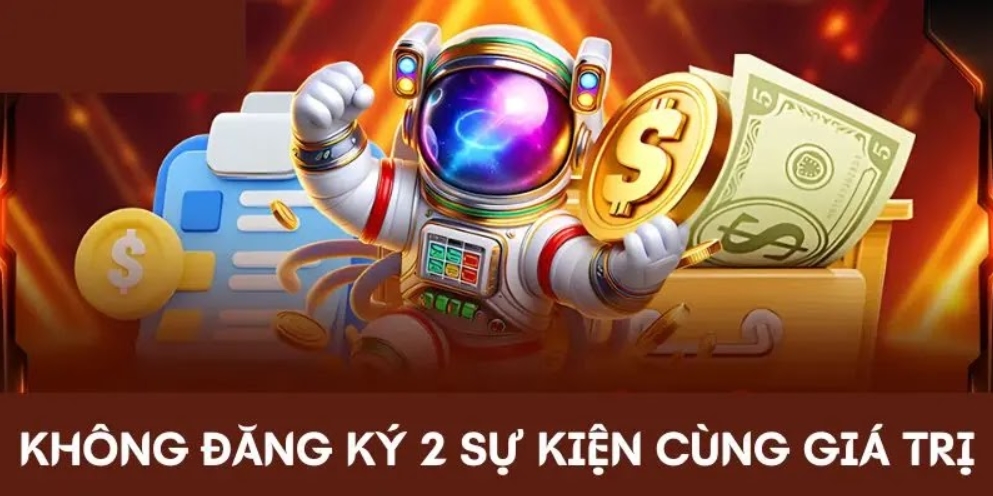 Người chơi không được đăng ký 2 sự kiện cùng giá trị