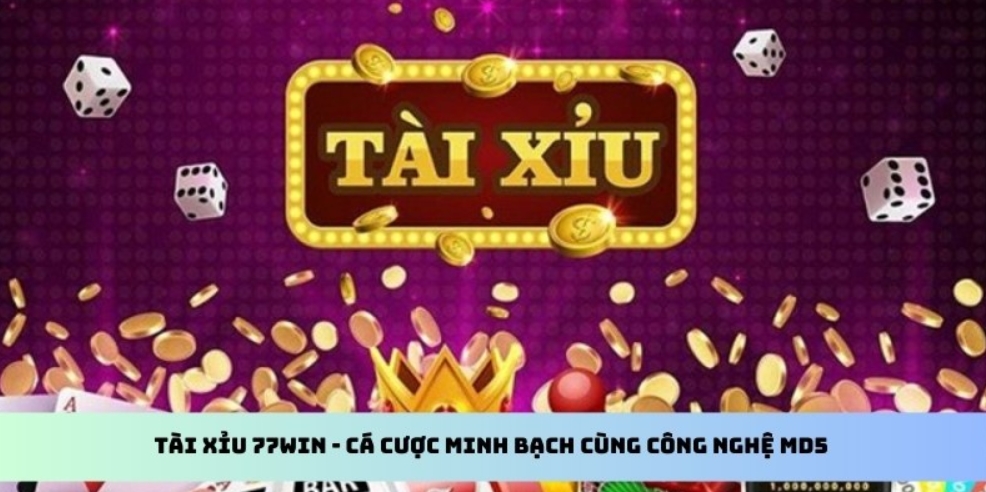 Tài Xỉu 77WIN - Cá cược minh bạch cùng công nghệ MD5